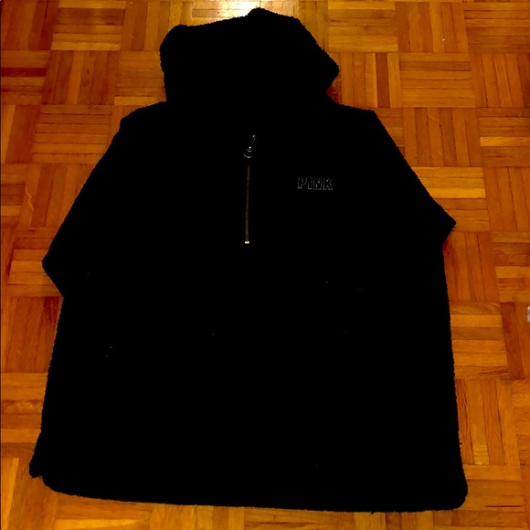 Pink Sherpa hoodie - Picture 1 of 4